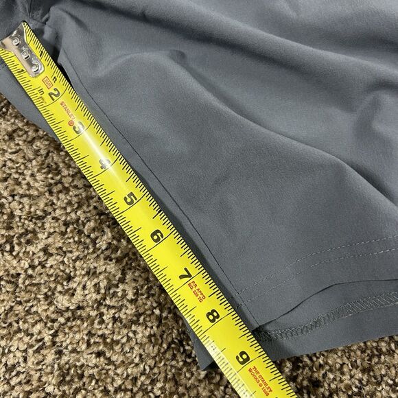 Nike Gray Basketball Shorts Men’s XL Single Swoosh Y2K Sportswear Training - Picture 10 of 12